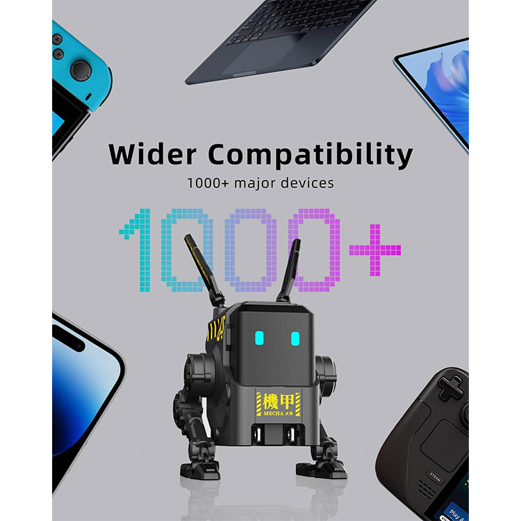 خرید شارژر GravaStar Alpha65 - دارای دو شاخه و سه شاخه - خاکستری زغالی